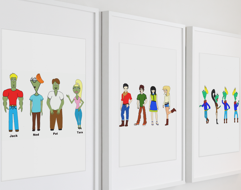 Design characters